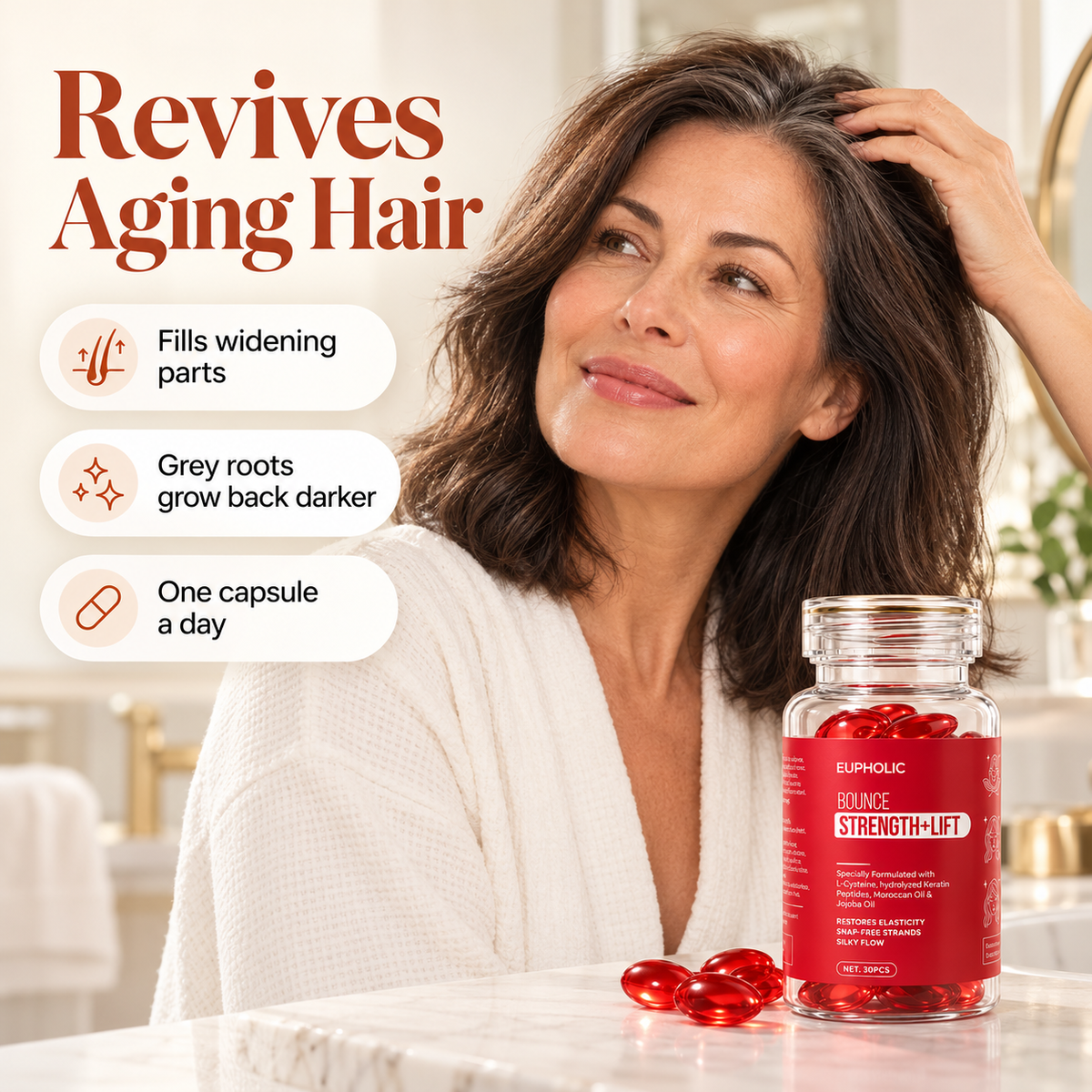 Reverse-Aging Hair Capsules