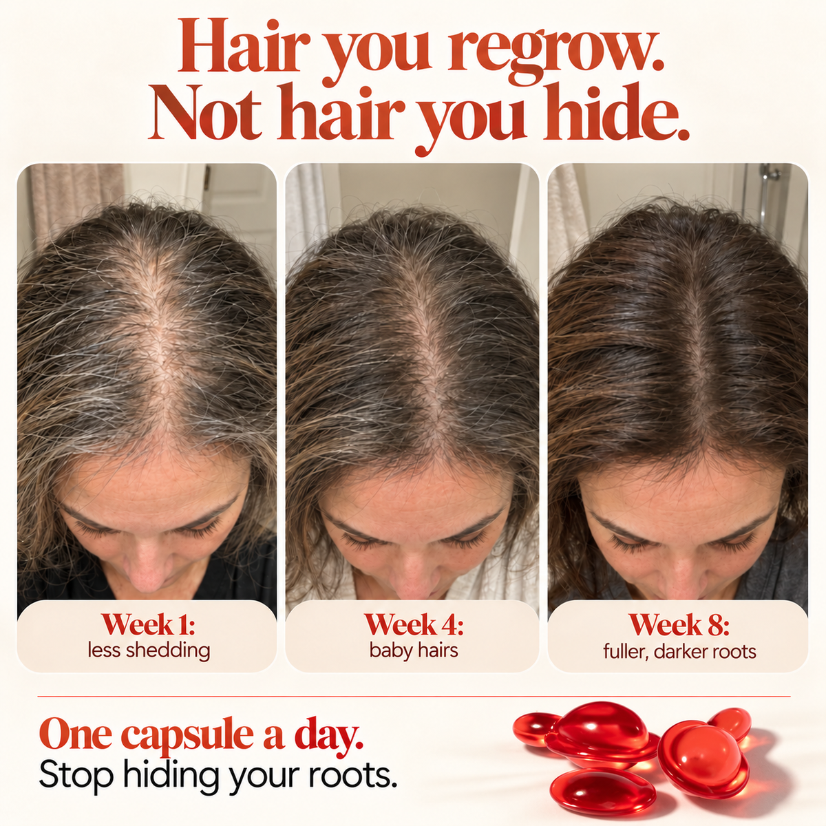 Reverse-Aging Hair Capsules